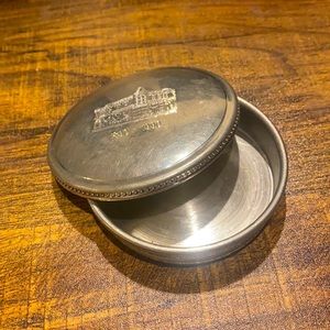 Tiffany & Co. Pewter storage tin